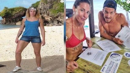 Alix Koh Lanta victime d'un accident à vélo  photo de sa belle blessure