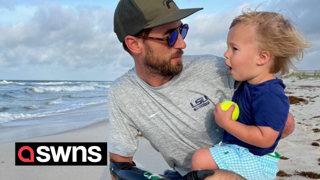 Dad who arms were crushed in accident has fake limbs fitted - and can now hold sons' hands