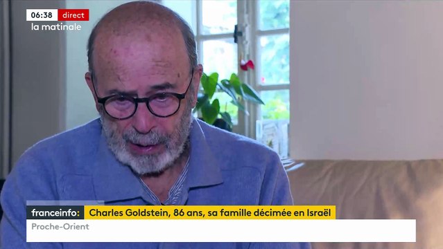 Attaque du Hamas - Le témoignage bouleversant de Charles Goldstein, président du conseil des communautés juives de Seine-et-Marne: Mon cousin a été retrouvé calciné, les 4 autres personnes de la famille ont disparu - VIDEO