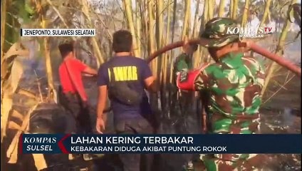 3 Hektar Lahan Kosong Terbakar Akibat Kekeringan