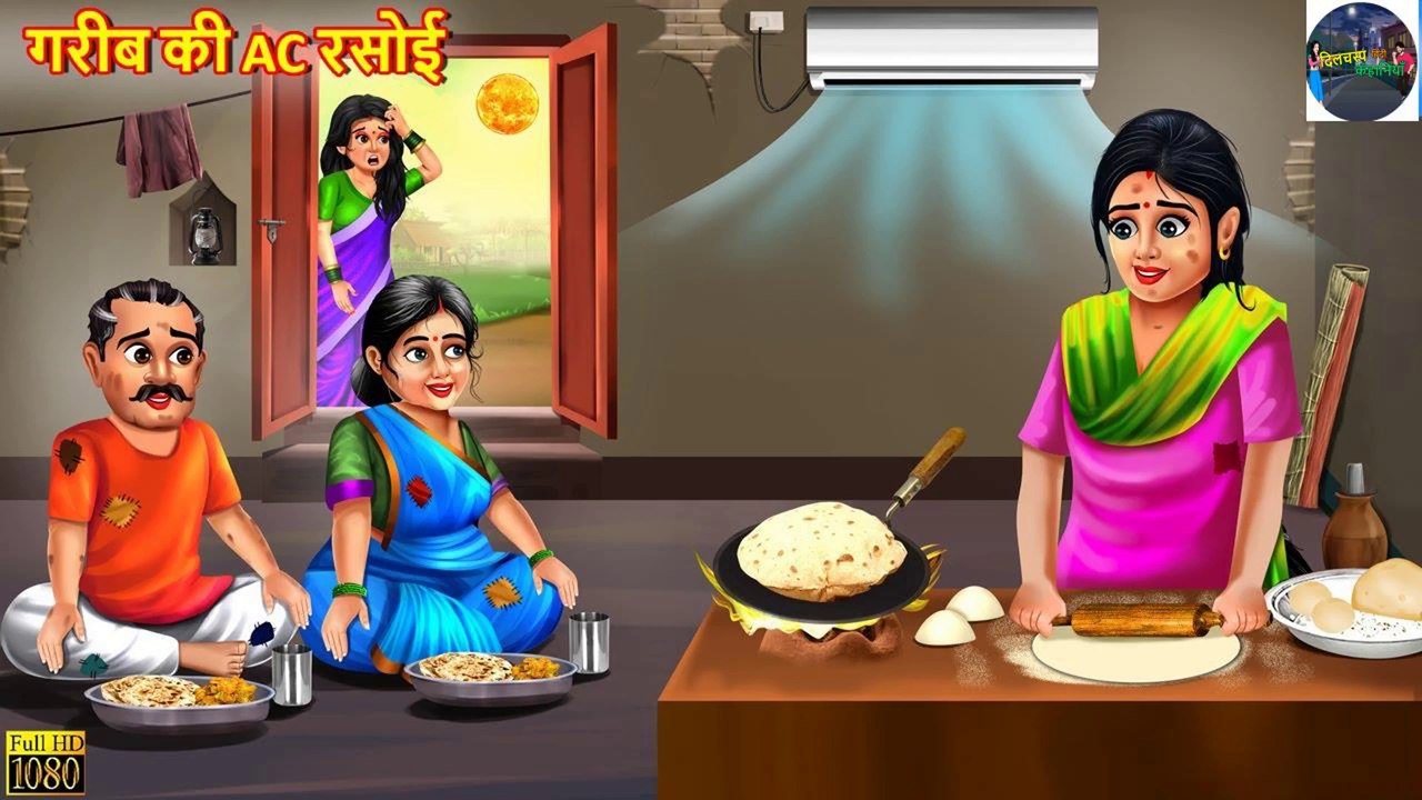 गरीब की AC रसोई | Gareeb Ki AC Rasoi | Hindi Kahani | Moral Stories | Bedtime Stories | DILCHASP HINDI KAHANIYA