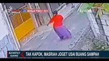 Kembali Berulah, Kali Ini Masriah Joget Usai Buang Sampah ke Rumah Tetanggnya