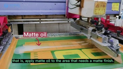 Matte Oil (Frosted Ink) in Membrane Panels - JRPanel