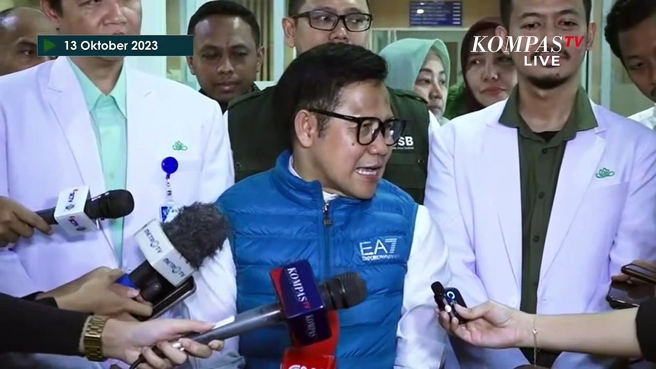 [FULL] Keterangan Cak Imin Usai Tes Kesehatan Syarat Pendaftaran Pilpres 2024, Tak Bareng Anies?