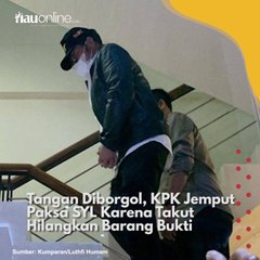 Tangan Diborgol, KPK Jemput Paksa SYL Karena Takut Hilangkan Barang Bukti