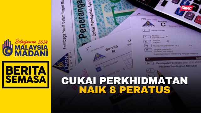 Cadang naik kadar cukai perkhidmatan, perkenal cukai baharu - PM