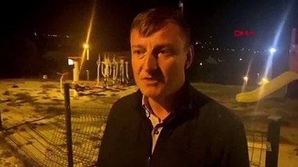 Vay ayı vay: Çocuk parkına girdi, ortalığı birbirine kattı