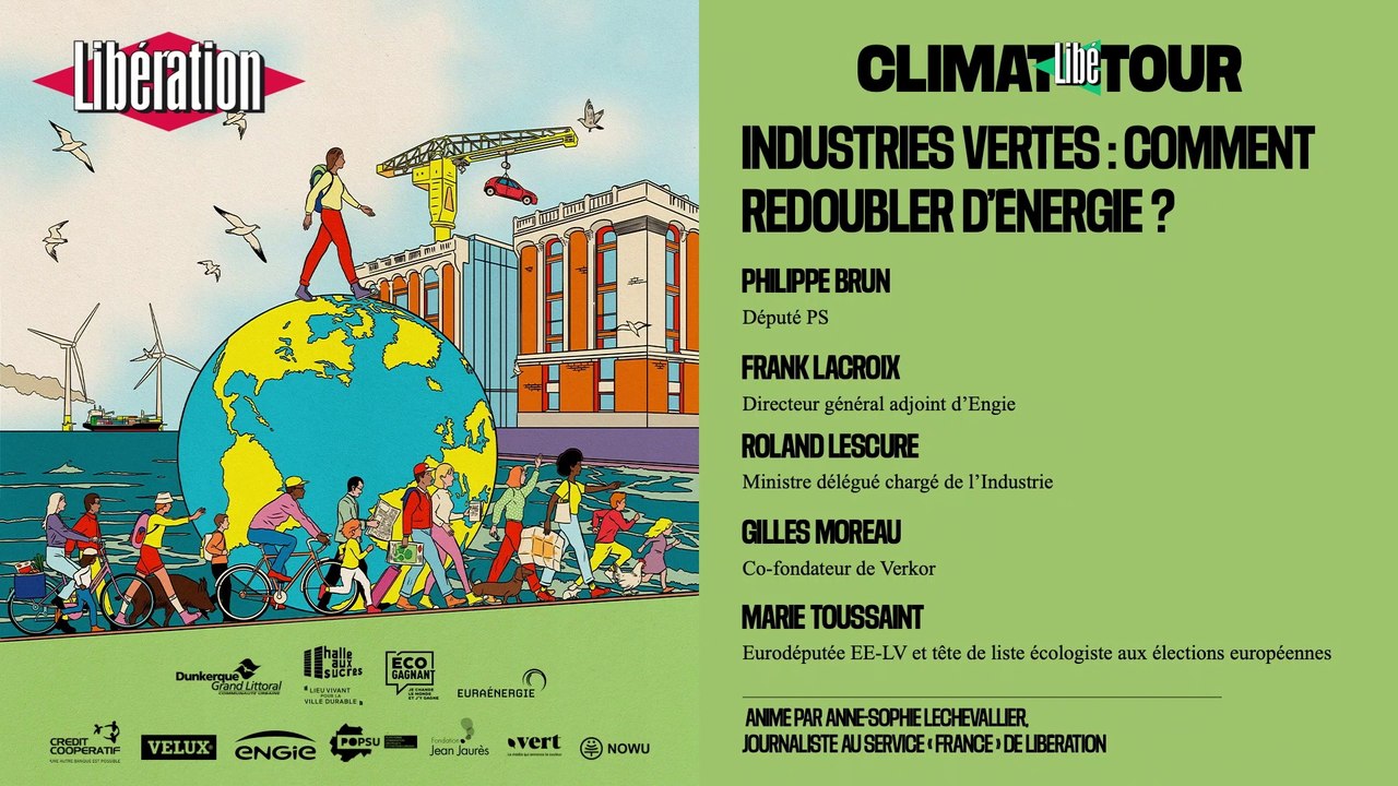Industries vertes, comment redoubler d’énergie ? (Climat Libé Tour à Dunkerque)