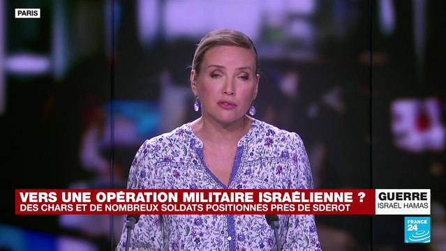 Israël : des chars et de nombreux soldats positionnés près de Sderot