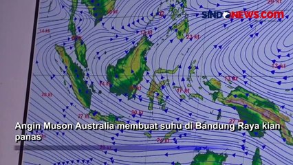 Suhu Panas di Atas 33 Derajat Celcius Landa Bandung Raya