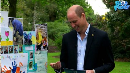 Prince William presented with Blue Peter badge on show’s 65th birthday