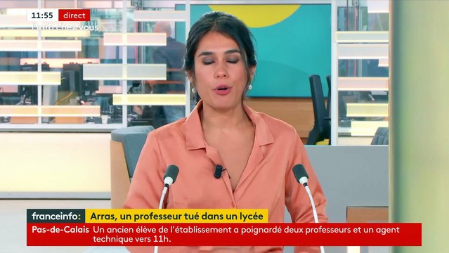 Un enseignant tué et plusieurs personnes blessées par un homme armé d'un couteau dans un lycée à Arras - L’auteur des faits et son frère ont été interpellés