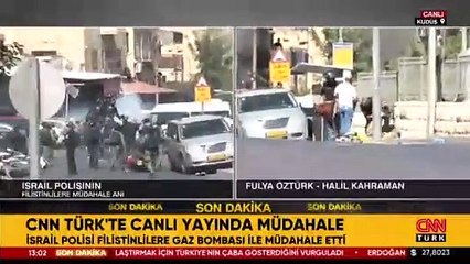 Kudüs'teki cuma namazına İsrail polisinden sert müdahale!