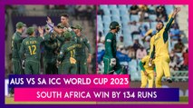 AUS vs SA ICC World Cup 2023 Stat Highlights: Australia Beat South Africa By 134 Runs