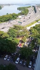 Vista do 8o. andar do hospital do fundão UFRJ-RJ