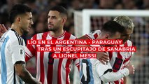 Así fue el escupitajo de Sanabria a Messi: en Argentina claman contra este feo gesto