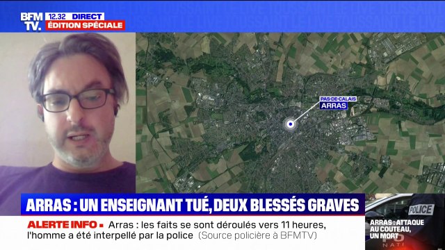 Attaque au couteau dans un lycée à Arras: Cela inquiète les professionnels que nous sommes , réagit Maxime Reppert, vice-président du SNALC