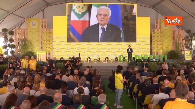 Villaggio Coldiretti, messaggio di Mattarella: Momento di dialogo e per presentare prodotti filiera