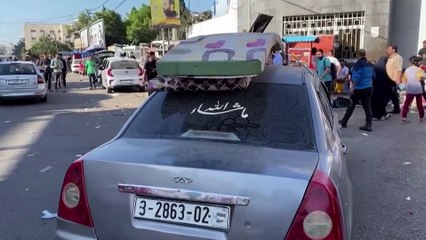 People flee south after Israel tells residents of Gaza City to evacuate