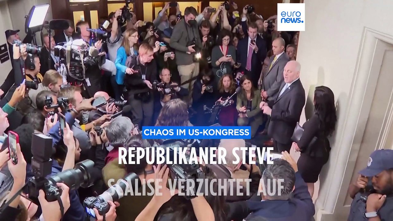 Chaos und kein Ende: Republikaner Scalise verzichtet auf Chefposten im US-Kongress