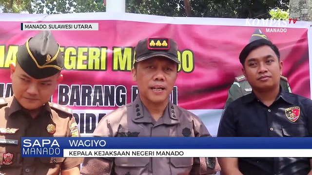 Pemusnahan Ribuan Barang Bukti Kejahatan Tindak Pidana Umum
