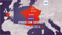 Francia | Ataque con cuchillo en una escuela, un profesor muerto