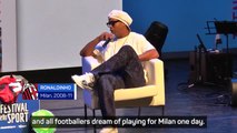 'All footballers dream of playing for Milan' - Ronaldinho loving Rossoneri resurgence