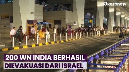 Ratusan Mahasiswa dan WN India Berhasil Dievakuasi dari Tel Aviv, Israel