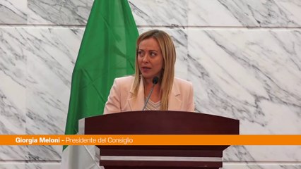 Meloni "Energia decisiva per il partenariato Europa-Africa"