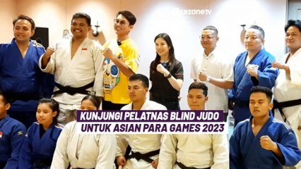 Download Video: CdM Kontingen Indonesia Angela Tanoesoedibjo Beri Suntikan Motivasi ke Atlet Blind Judo Asian Para Games