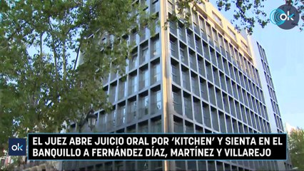 El juez abre juicio oral por ‘Kitchen’ y sienta en el banquillo a Fernández Díaz, Martínez y Villarejo