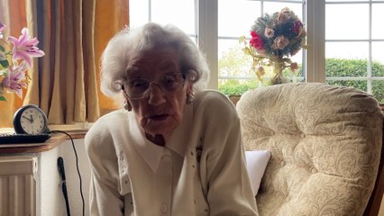 Woman, 105, says secret to long life is Marmite for breakfast - and sherry before bed