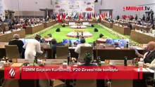 TBMM Başkanı Kurtulmuş, P20 Zirvesi'nde konuştu