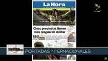 Enclave Mediática 13-10: Ecuador despliega militares de cara a las elecciones