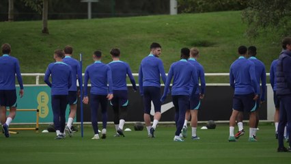 England train ahead of Australia friendly clash