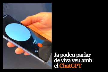 Ja podeu parlar de viva veu amb el ChatGPT
