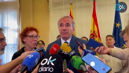 Azcón retrata a Sánchez tras su foto con Bildu: “Es una absoluta afrenta a las víctimas y a España”