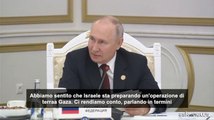 Putin: eventuale operazione terrestre a Gaza avr? conseguenze gravi