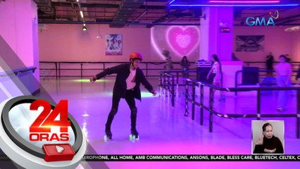 Download Video: Kpop feels, gumugulong na sa isang indoor roller skating rink sa Parañaque | 24 Oras