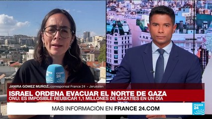 Informe desde Jerusalén: Israel ordena la evacuación del norte de la Franja de Gaza