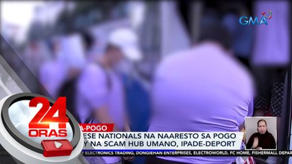 35 Chinese nationals na naaresto sa POGO sa pasay na scam hub umano, ipade-deport | 24 Oras