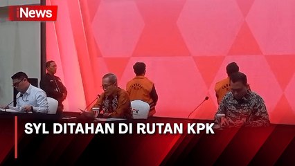 Resmi! SYL Ditahan di Rutan KPK selama 20 Hari Pertama