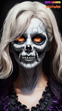 #halloweenart Whispers of the Haunted Maiden: A Halloween Legend ️️ #happyhalloween