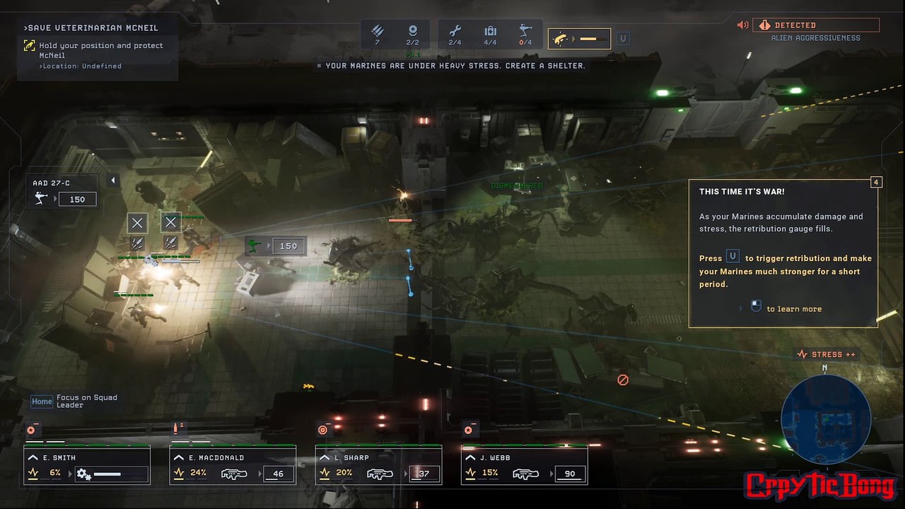2nd Attempt Successful   Aliens - Dark Descent   Medium Mode