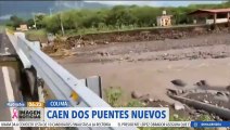 Se caen dos puentes en Colima; ambos fueron inaugurados hace cinco meses