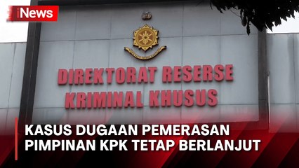 Polda Metro Jaya Tetap Tangani Kasus Dugaan Pemerasan Pimpinan KPK