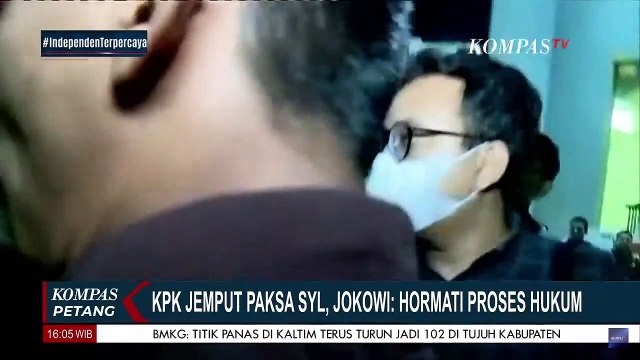 Begini Kata Jokowi Soal Perkembangan Kasus Korupsi Mantan Mentan Syahrul Yasin Limpo