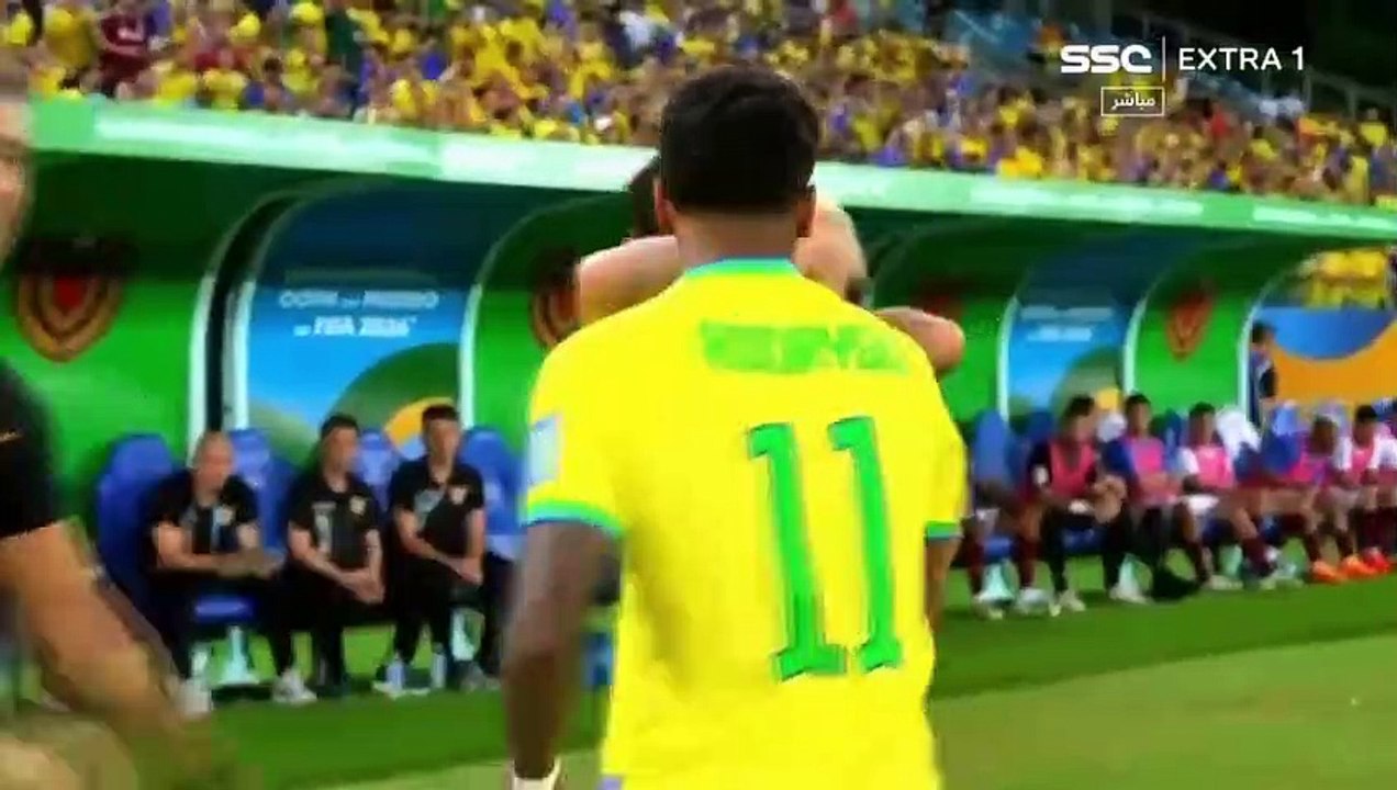 ملخص مباراة البرازيل وفنزويلا 1-1 اليوم - هدف خرافي اليوم  - اهداف البرازيل وفنزويلا اليوم
