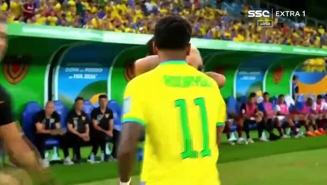 ملخص مباراة البرازيل وفنزويلا 1-1 اليوم - هدف خرافي اليوم - اهداف البرازيل وفنزويلا اليوم