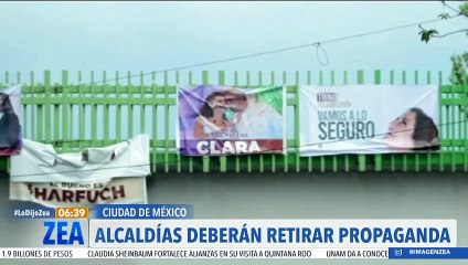 Alcaldías de la CDMX deberán retirar propaganda política: consejero del IECM